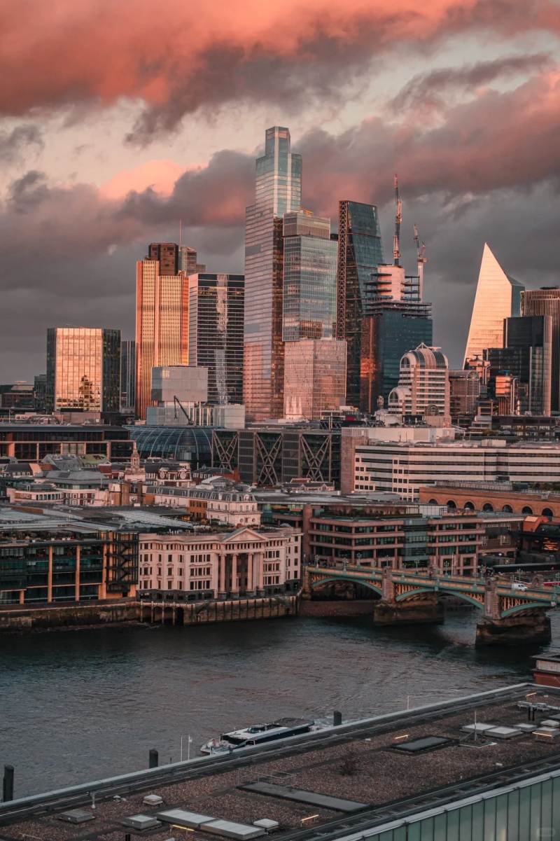 伦敦的天际线有种不同于纽约的美