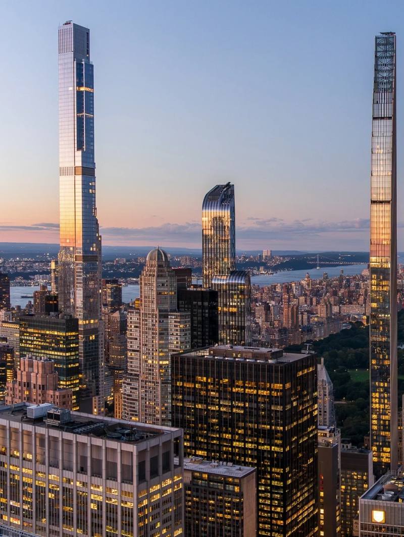 纽约曼哈顿天际线