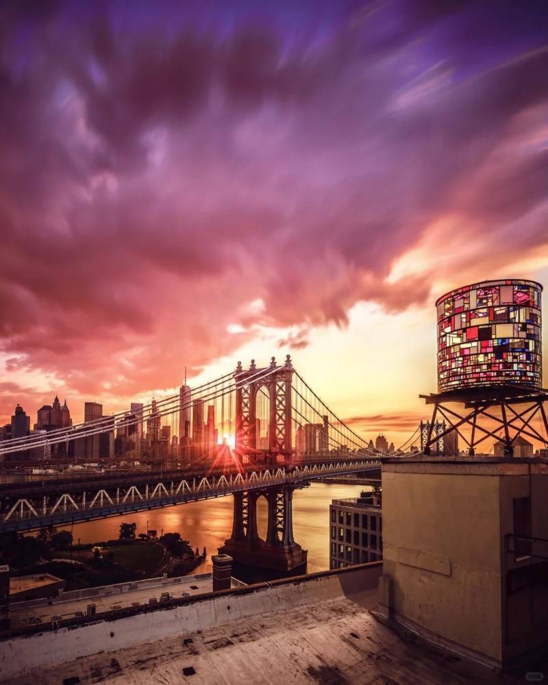 美国纽约曼哈顿100个地标地图