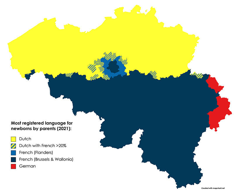散装的比利时！是时候停止这官方语言的闹剧了！