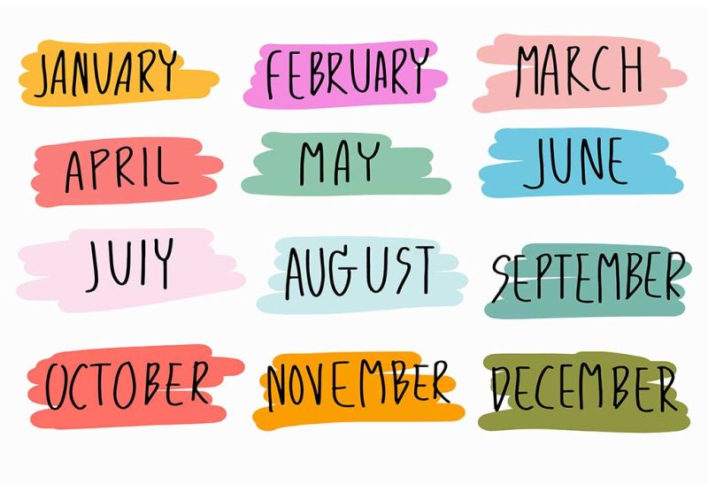 为什么October是“十月”？英语里各个月份的来历